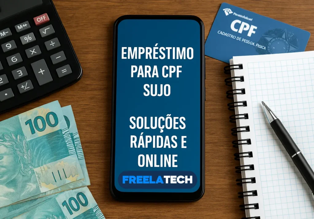 Empréstimo para CPF sujo: soluções rápidas e online - Freela Tech
