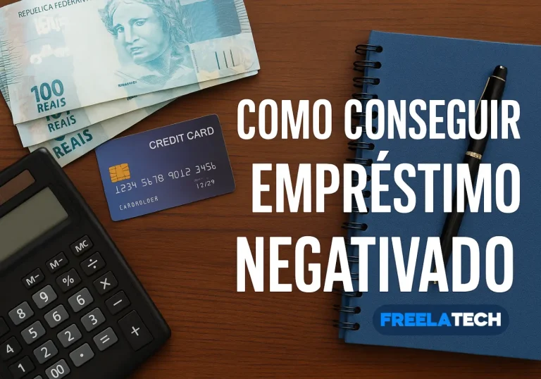 Como conseguir empréstimo negativado: Opções reais - Freela Tech