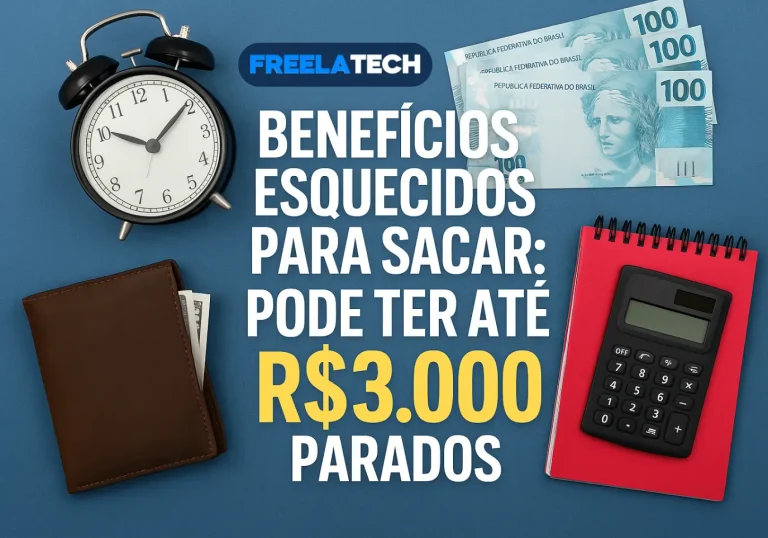 Benefícios esquecidos para sacar: Pode ter até R$3.000 parados - Freela Tech