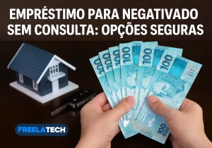 Empréstimo para negativado sem consulta: Opções seguras - Freela Tech