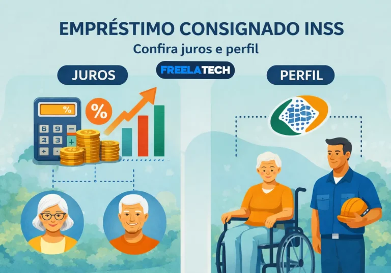Empréstimo consignado INSS: Confira juros e perfil - Freela Tech