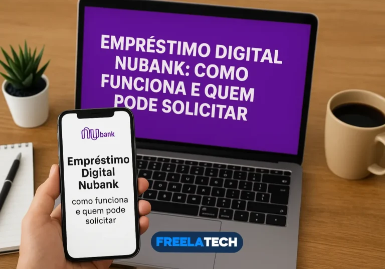 Empréstimo Digital Nubank: como funciona e quem pode solicitar - Freela Tech