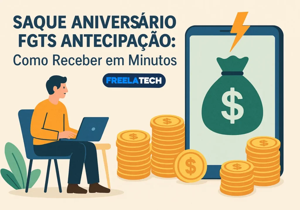 Saque Aniversário FGTS Antecipação: Passo a Passo Para Liberar - Freela Tech