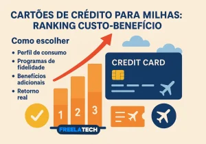 Cartões de crédito para milhas: guia definitivo para escolher o ideal - Freela Tech