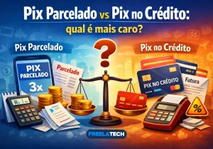 Pix Parcelado vs Pix no Crédito: qual é mais caro? - Freela Tech