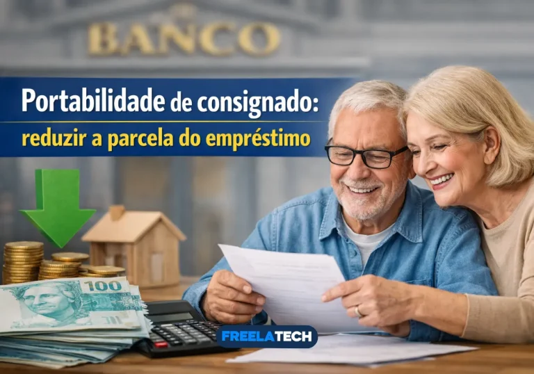Portabilidade de consignado: reduzir a parcela do empréstimo - Freela Tech